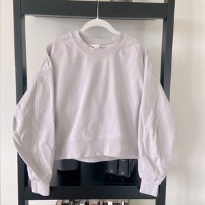 Lululemon Perfectly Oversized Crop Crew